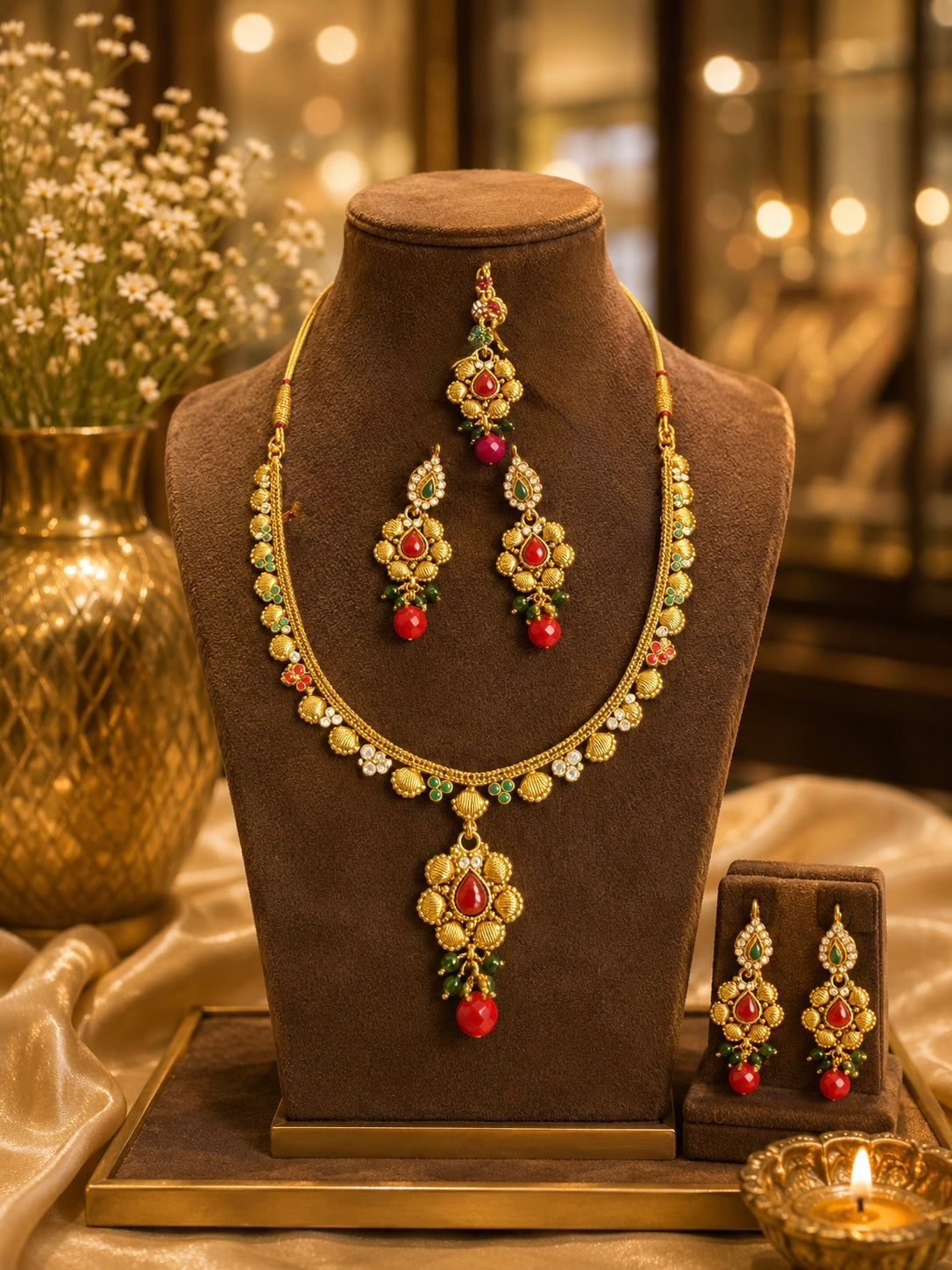 Gold necklace
