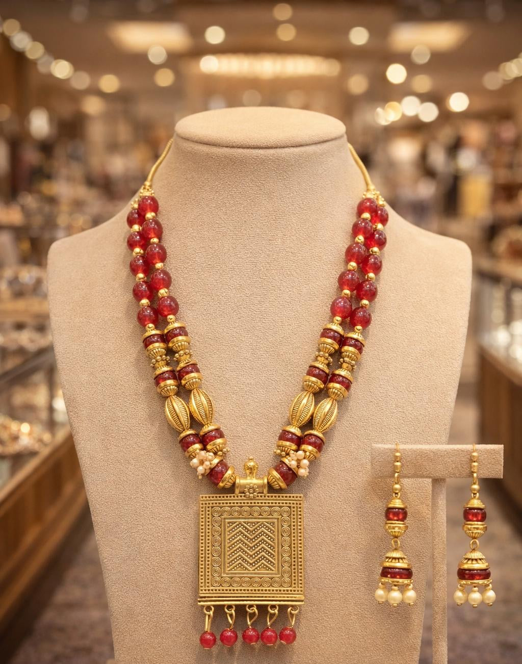 indian stylists jewelry set