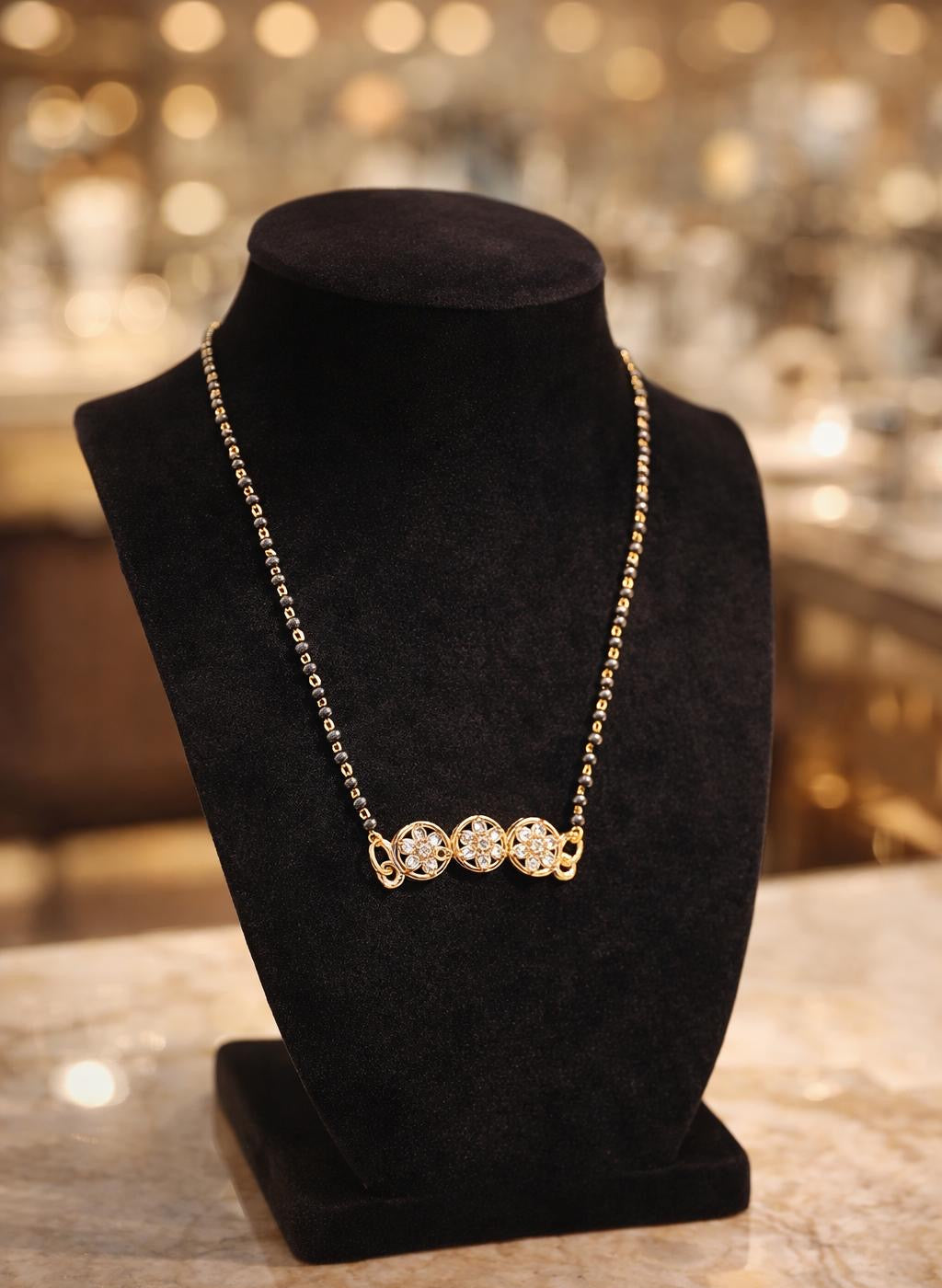 Indian gold plated mangalsutra