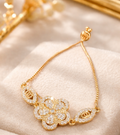 Sparkling Flower Cuff