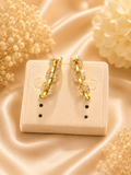 Gold earrings
