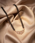 Rose Gold Cz Mangalsutra