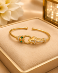 Royal Feline Open Bangle