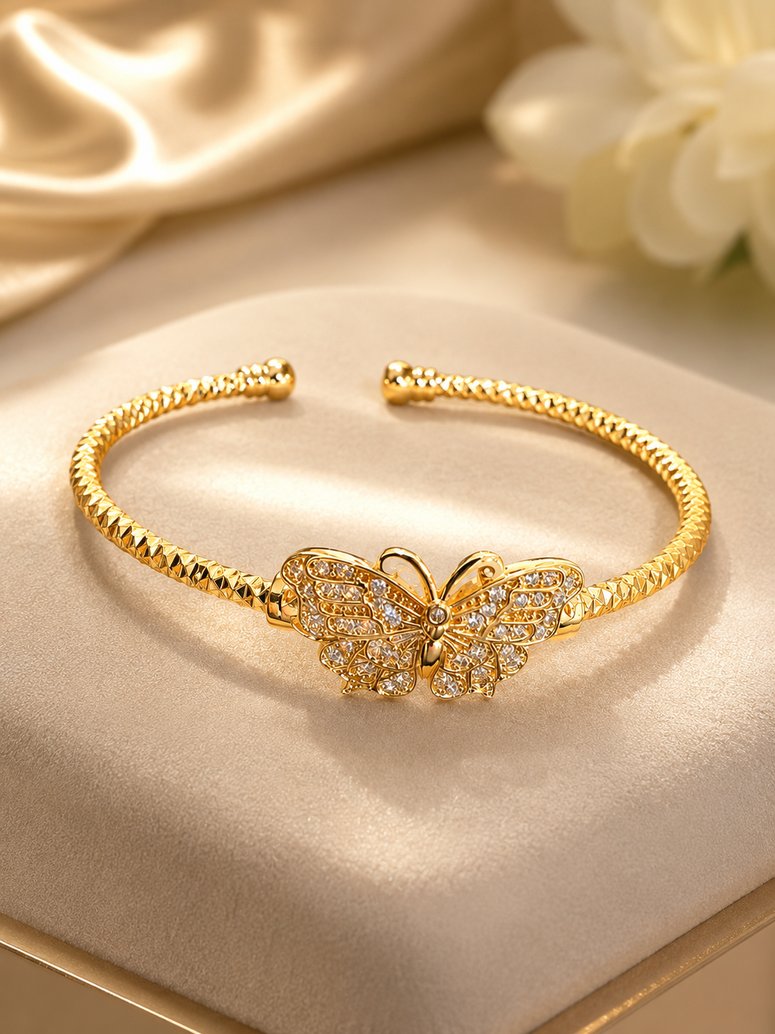 Gold Butterfly Bracelet