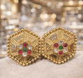 The Empress Hexagon Studs