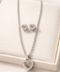 Necklace and earrings set
