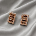 Geometric Cutout Earrings